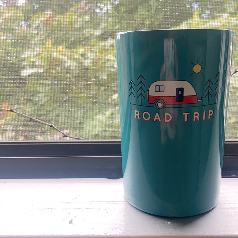 12oz tumbler (no lid) from Caribou